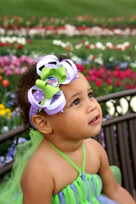 Tiana Bottle Cap Bow-